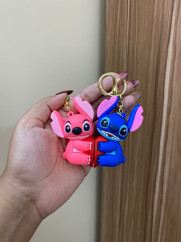 Couple Love Stitch (Magnetic) Keychain